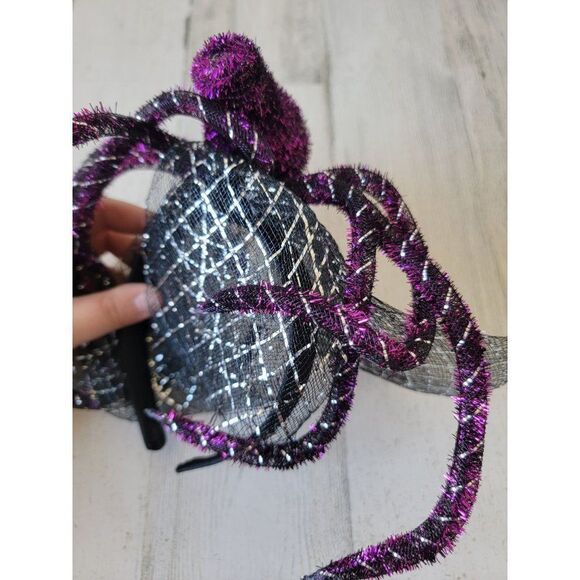 Dandee purple spider Halloween headband costume accessory - Picture 2 of 6